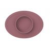 Siliconen eetset Tiny bowl - Mauve
