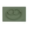 Siliconen eetset Happy Mat - Olive
