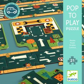 Puzzel Pop to play - Straten
