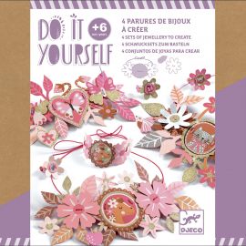 DIY - Knutselset - Delicate medallions - 4 juwelensets