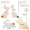 Paaseierenjacht set - Gingham Bunnies