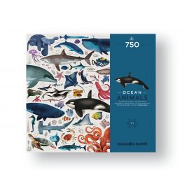 Puzzel - World of Ocean Animals - 750 stukjes