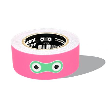 Fosforescerende tape - Roze - 20mm x 3m
