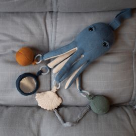 Activiteitenspeeltje - Otto the octopus touch & play - Muddly blue