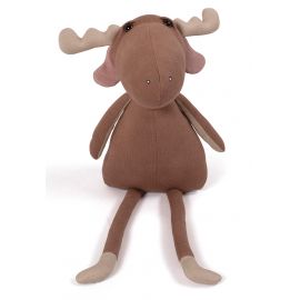 Knuffel Milo the moose - Brownie - 52cm