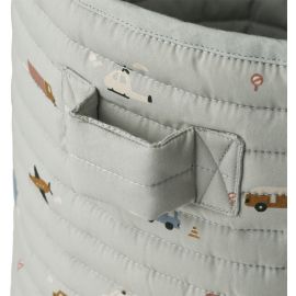 Ally gequilte mand - Vehicles & dove blue mix