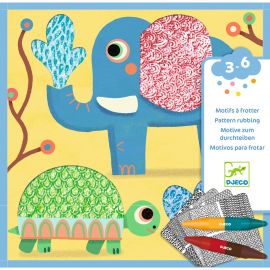 Workshop krasmotieven - De vriendjes van magali