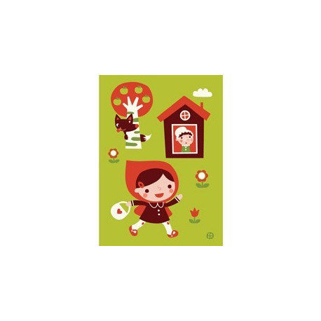 merveilleuse affiche 'Petit Chaperon Rouge' merveilleuse affiche 'Petit Chaperon Rouge'