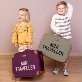 Mini traveller koffer - Aubergine