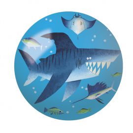 Speelbal 10 cm - Shark Reef
