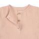 Mousseline hemd met lange mouwen - biologisch katoen - powder pink