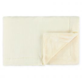 Zacht fleece deken - Pure Ecru