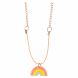 Halsketting Rainbow - Emaille