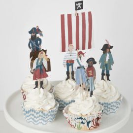 Cupcake set Pirate Ship
