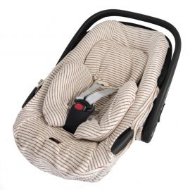 Hoes voor babystoel Maxi-Cosi Pebble 360 - Stripes Rust