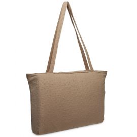 Shopper Embroidery - Biscuit