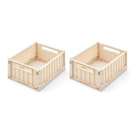 Weston opvouwbare krat S - 2-pack - Apple blossom