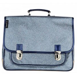 Medium schooltas - Paillettes Marine