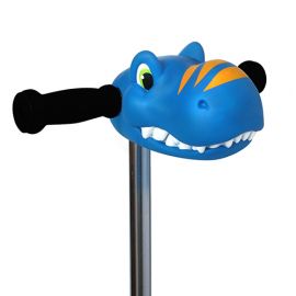 Micro dinohoofd Scootaheadz Timmy T-Rex - Blauw