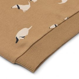 Hildur hoodie sweater - Dog & Oat mix