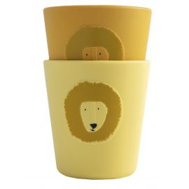 Siliconen bekertjes - 2-pack - Mr. Lion