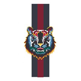 Elastiekband voor lunchbox Tiger Navy