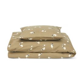 Carl 1-persoons bedset - Dog & Oat mix
