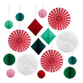 Decoratie Kit - Christmas Honeycomb