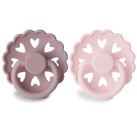 Frigg tutje Fairytale - 2-Pack - Silicone - The Little Mermaid & The Snow Queen