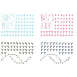set stickers 'Baby's room'