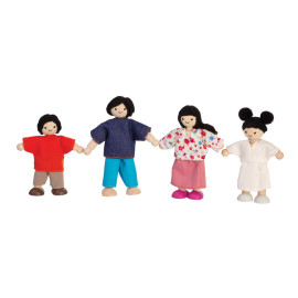 Plan Toys - Aziatische Familie