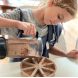 Siliconen bakvorm Slices - Bubble Beige