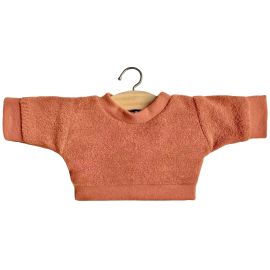 Sweater in badstof - Cassonade