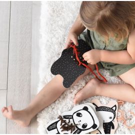 Rijgkaarten Baby Dieren