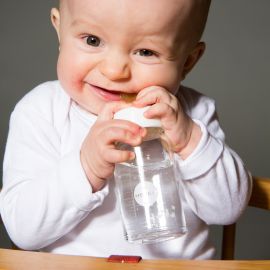 Glazen babyflesjes - 3-24 maanden - 120 ml - 2 stuks