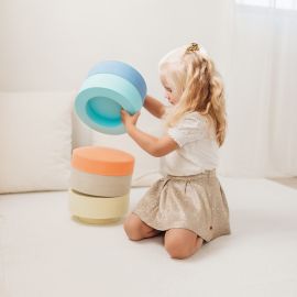 Rainbow chair - Open-ended foam speelgoed