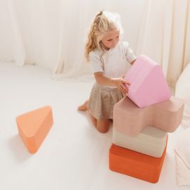 Play blocks Earth - Trapezium - Open-ended foam speelgoed