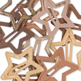 Set van 10 Junior haarspeldjes Star Glitter - Rosie Shade