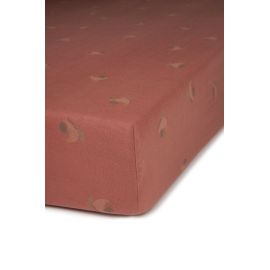 Wabi Sabi Bedrukt hoeslaken 70x140x15 - Blossom Rosewood