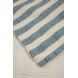 Tas + Strandhanddoek 68x140 - Blue Stripes