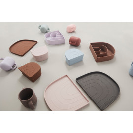 Rainbow Snack Box - Dusty Blue