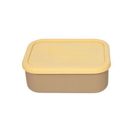 Lekkere grote lunchbox - kameel/geel