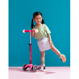 Micro step Mini Deluxe - Magic Pink - LED