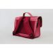 KLEINE LEREN SCHOOLTAS CLASSIS - ANTIQUE PINK - Own stuff
