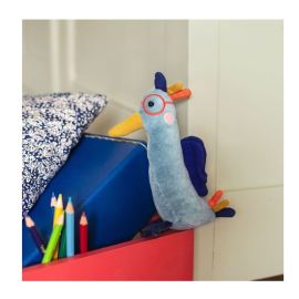 Blauwe vogel rammelaar - toupitis - Moulin Roty