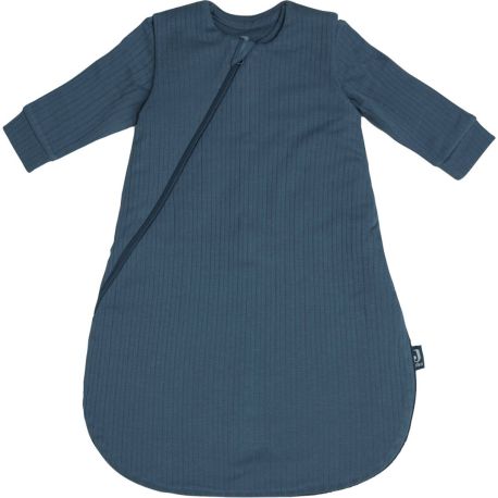 Jollein Newborn Slaapzak 4-seizoenen Basic Stripe - Jeans Blue - 60cm