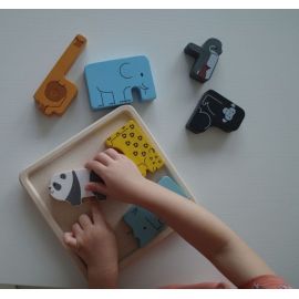 Plan Toys - Dieren puzzel