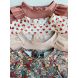 Set van 2 slabbetjes met mouwen en ruches - Coeur Rouge - 18M-3Y - Konges Sløjd