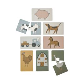 Brett baby puzzel - Farm / Sandy - Liewood