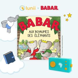 Audioboek - Babar in de olifantenrijken FR-versie - Lunii